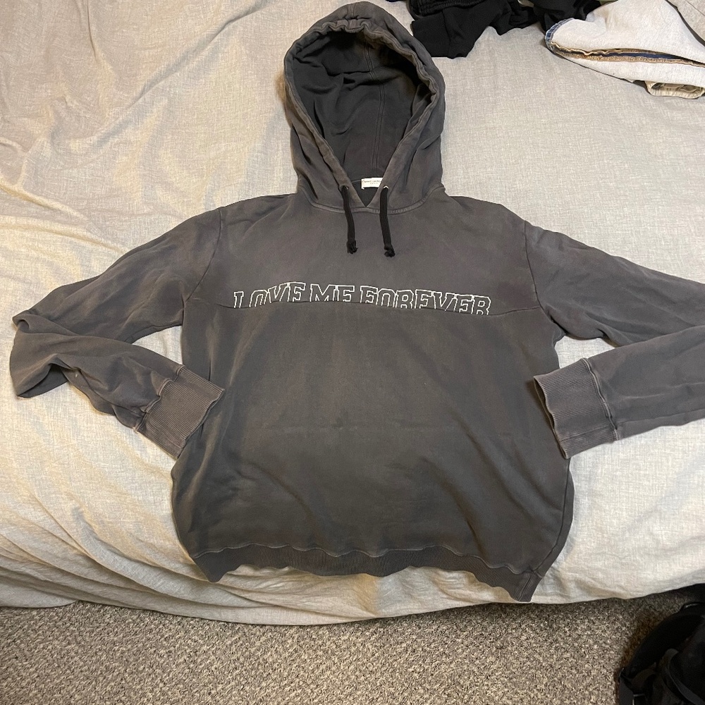 Saint Laurent Paris Love Me Forever hoodie